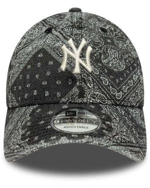 KTZ Paisley Print Baseball Hat - Black