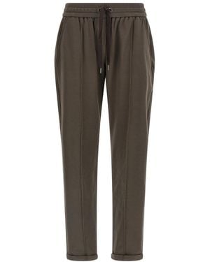 Brunello Cucinelli Track Sweatpants - Gray