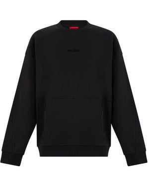HUGO Crew Neck Sweatshirt - Black