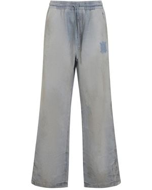 Amiri Logo Jeans - Gray
