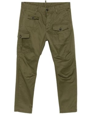 DSquared² Regular Cargo Pants - Green
