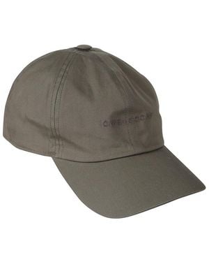 Rick Owens Embroidered Logo Baseball Hat - Gray
