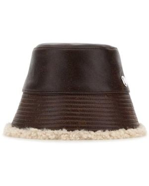 Stella McCartney Solid Bucket Hat - Brown