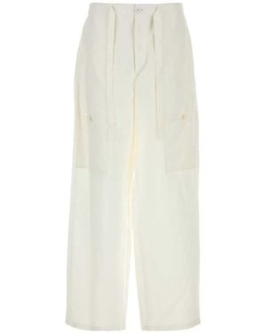 Jil Sander Cargo Pants - White