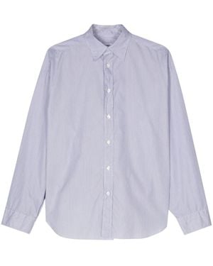 Finamore 1925 Oriana Striped Shirt - Purple