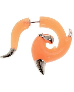 DSquared² Flames Single Earring - Orange