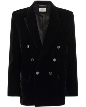 Saint Laurent 'Cassandre' Blazer - Black