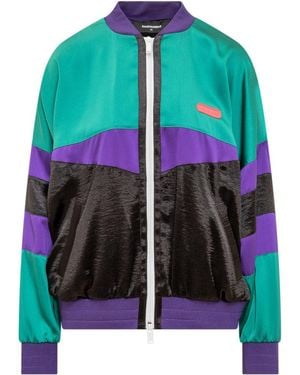DSquared² Retro 80S Inspired Sweatshirt Track - Green