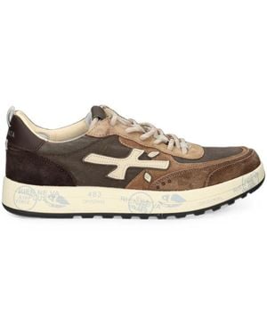 Premiata Logo Nous Sneakers - White