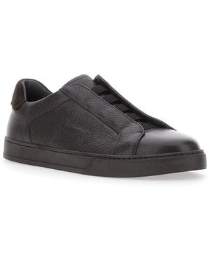 Doucal's Spencer Low Top Trainers - Brown