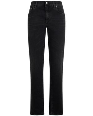 Dolce & Gabbana Slim Fit Jeans - Black