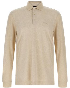 BOSS Pado 30 Polo Shirt - Natural