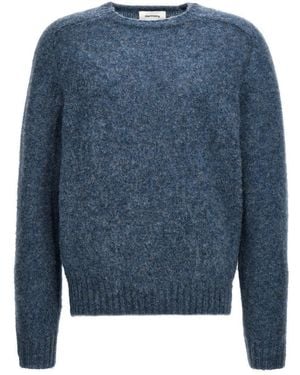 Harmony Light Shaggy Jumper - Blue