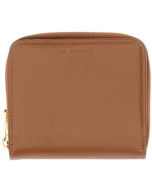 Il Bisonte Textured Wallet - Brown