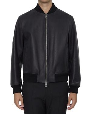 Dolce & Gabbana Band Collar Jacket - Black