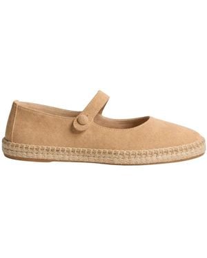 Manebí Suede Espadrilles - Natural
