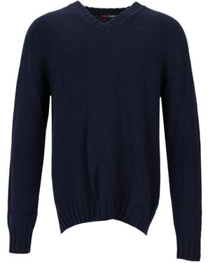 LA ROSE Regular Sweaters - Blue
