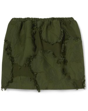 スカート GUCCI Dark green viscose and tweed blend skirt GUCCI Dark green viscose and tweed blend skirt | TheDoubleF