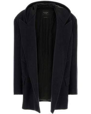 Balenciaga Oversize Coat - Black