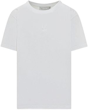 Ludovic de Saint Sernin Logo Crew Neck T-Shirt - White