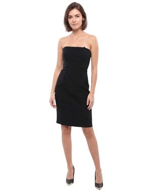Moschino Strapless Mini Dress - Black