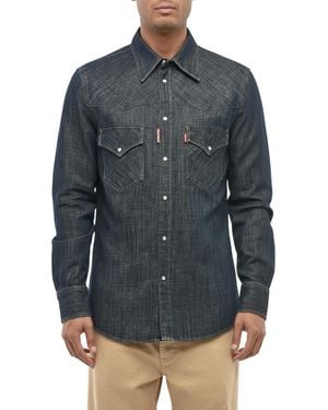 DSquared² Regular Denim Shirt - Gray