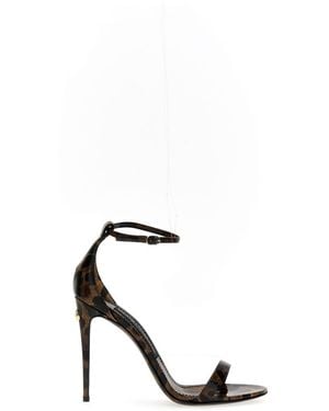 Dolce & Gabbana Ankle-Strap Heels - Black