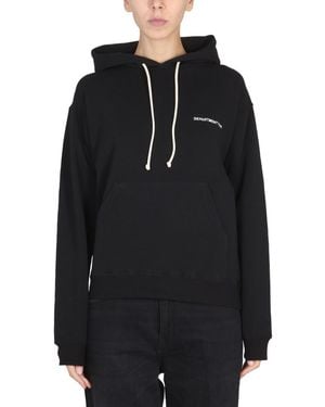Department 5 Logo Hood Sweatshirt - Black