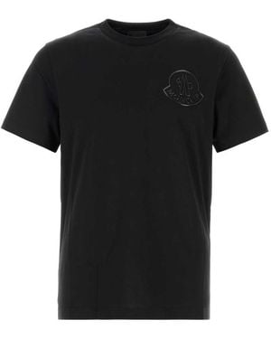 Moncler Crew Neck T-Shirt - Black