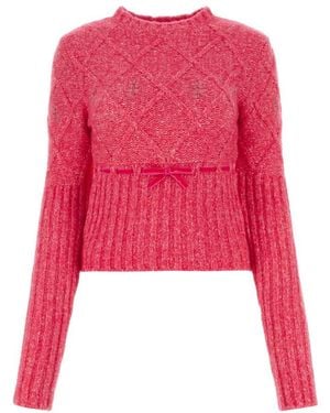 Cormio Wool Blend Sweater - Red