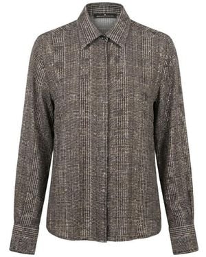 Ermanno Scervino Regular Embellished Shirt - Grey
