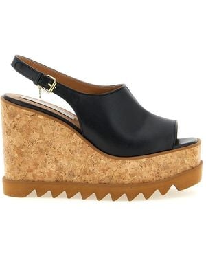 Stella McCartney Solid Sandals - Blue