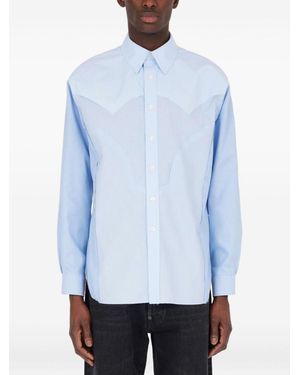 Maison Margiela Cotton Shirt - Blue