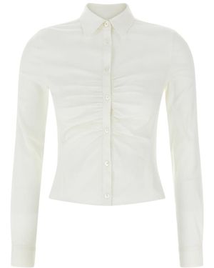 Balenciaga Curling Shirt - White