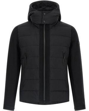 Tatras Quilted Hood Jacket - Black