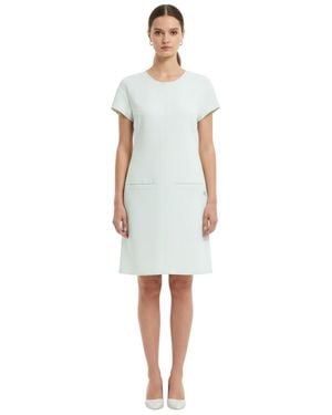 Courreges Solid Mini Dress - White
