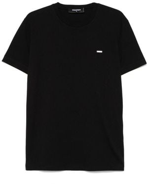 DSquared² Cotton T-Shirt - Black