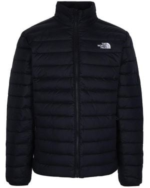 The North Face Quilted Mock Collar Jacket - Blue