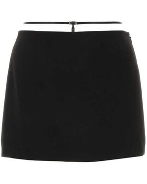 DSquared² Dsquared Polyester Mini Skirt - Black
