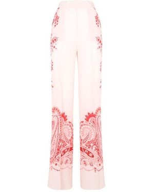 Etro Floral Paisley Pant - Pink