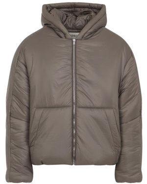 Mordecai Hooded Puffer Jacket - Grey