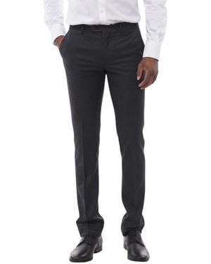Corneliani Charcoal Slim Pants - Black