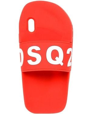 DSquared² Logo Iphone X Case - Red