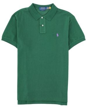 Polo Ralph Lauren Shirt Collar Polo - Green