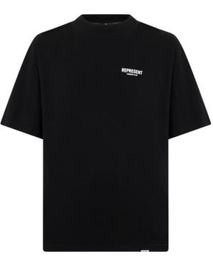Represent Crew Neck T-Shirt - Black
