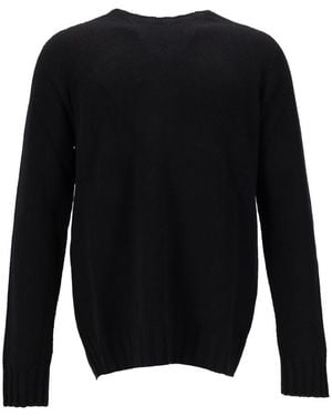 LA ROSE Crew Neck Sweaters - Black