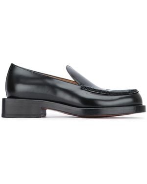 Jacquemus Leather Loafers - Gray
