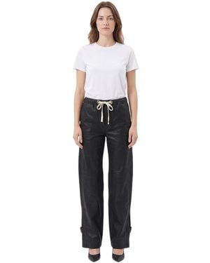 Lemaire Relaxed Drawstring Pants - White