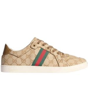 Gucci Stretch Sneakers - Natural