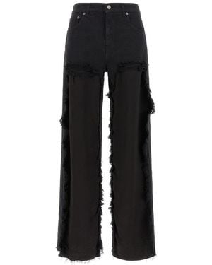 Haikure Flared High Rise Jeans - Black